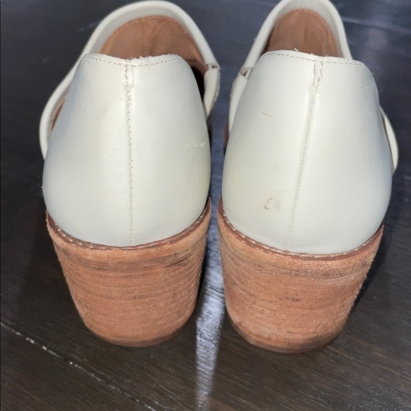 Madewell White Leather Loafers - Picture 3 of 8